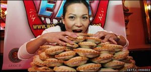 The Big Eat Mince Pie Eating Competition
