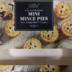 2017 Tesco Finest All Butter Mini Mince Pies Box 1