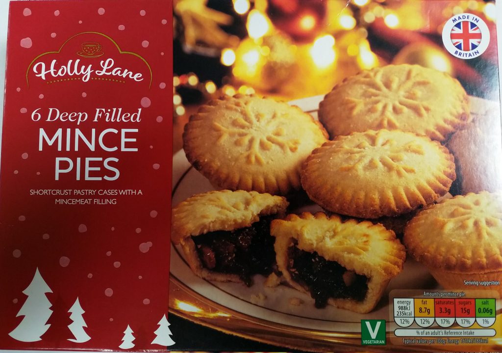 2019 Holly Lane Deep Filled Mince Pie Box 1