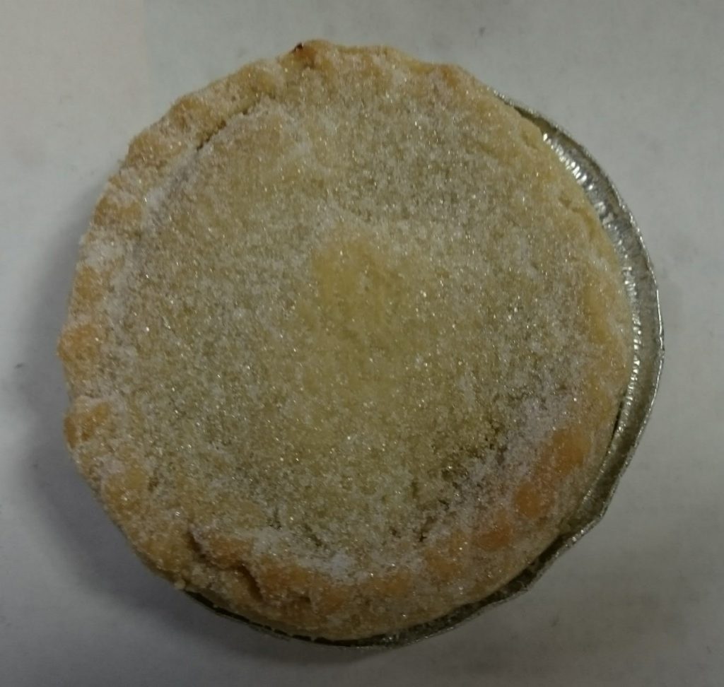 2019 Sainsbury’s Bakery Baked in store Mince Pie 1